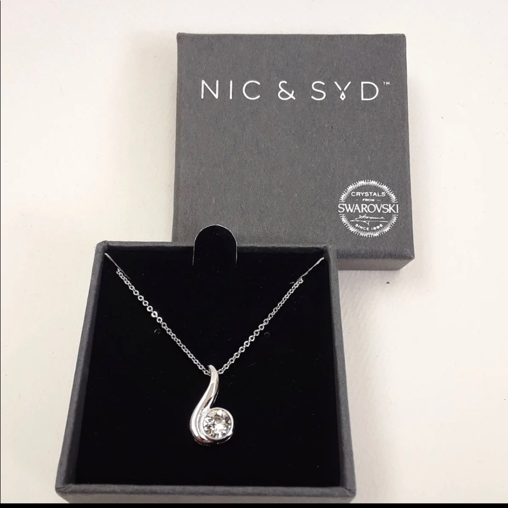 Nic & Syd Swarovski crystal pendant necklace